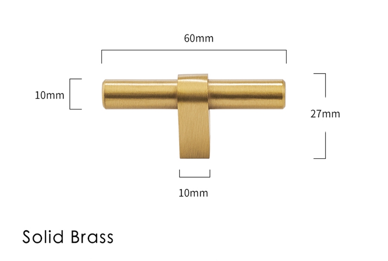 Luxury  Brass  simple modern design   Furniture knob  Cabinet Pull  in 2022