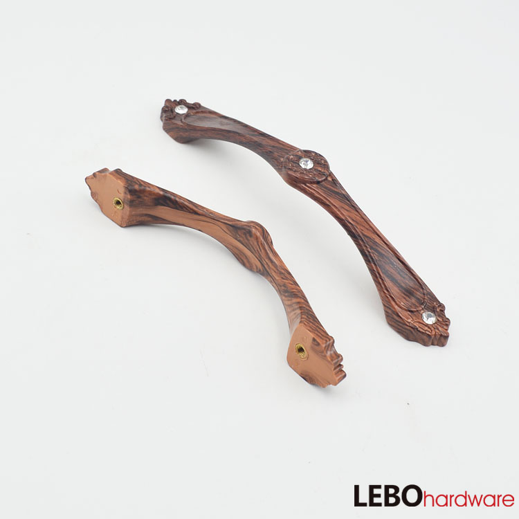 Plastic PVC Resin Economic Retro style   Cabinet Pulls Furniture Handle 