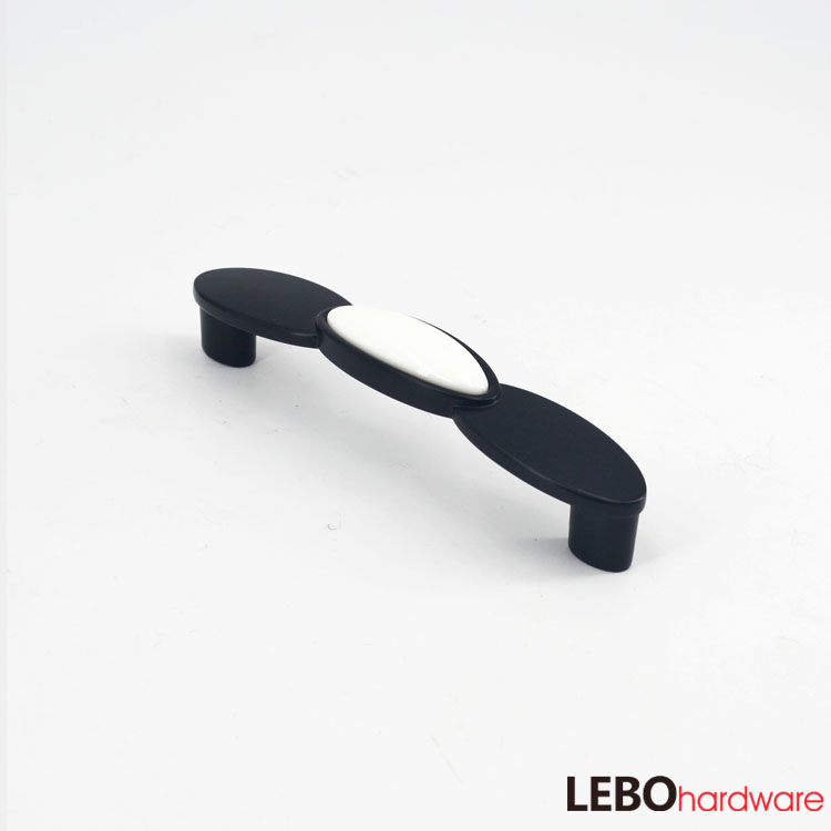 Solid Color Ceramic Porcelain  Cabinet Pulls Door  Drawer Dresser  Furniture Handles   