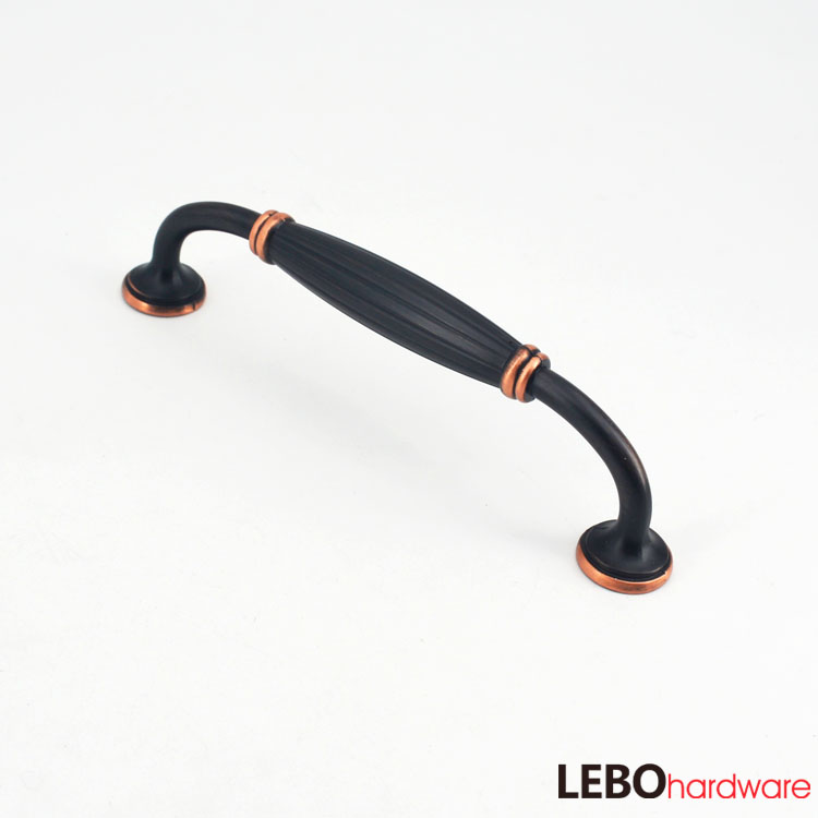 Retro style Pewter ORB Black  Zamak  Furniture Handle knob  Cabinet Pull  