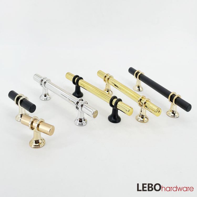 Resin Plastic PVC  T bar   Cupboard Drawer Dresser   Furniture handle  Cabinet Pull