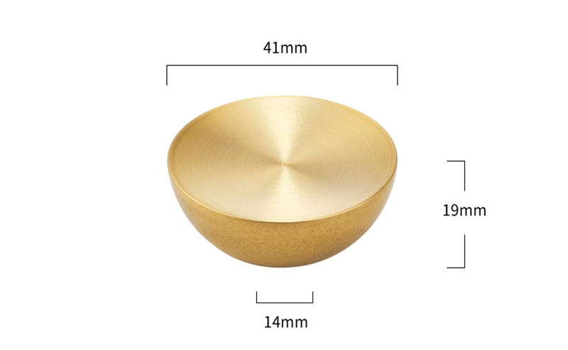 Contemporary  Brass  Simple Modern Design   Furniture Knob  Cabinet Pull