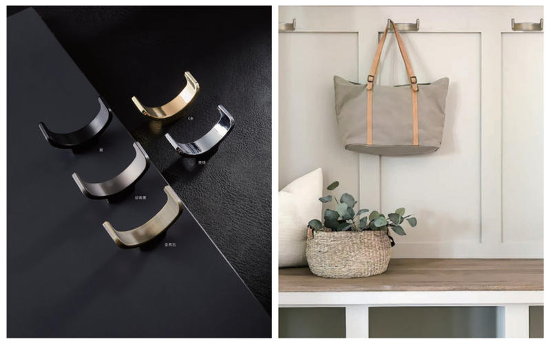 Simple  Traditional   Zamak alloy Coat  Hook 