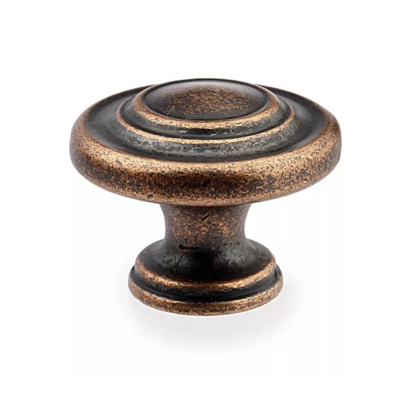 Retro vintage style Pewter    Zamak  Furniture knob  Cabinet Pull