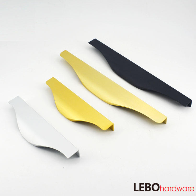 Contemporary  Simple modern Aluminium  Furniture Handle  Cabinet Pull 