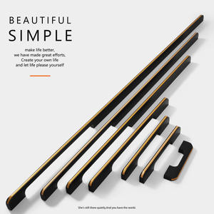 Classic   Aluminium double colors Furniture handle  Cabinet Pull