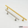 Knurled  traditional Iron T bar Cabinet Pulls Furniture Handle 