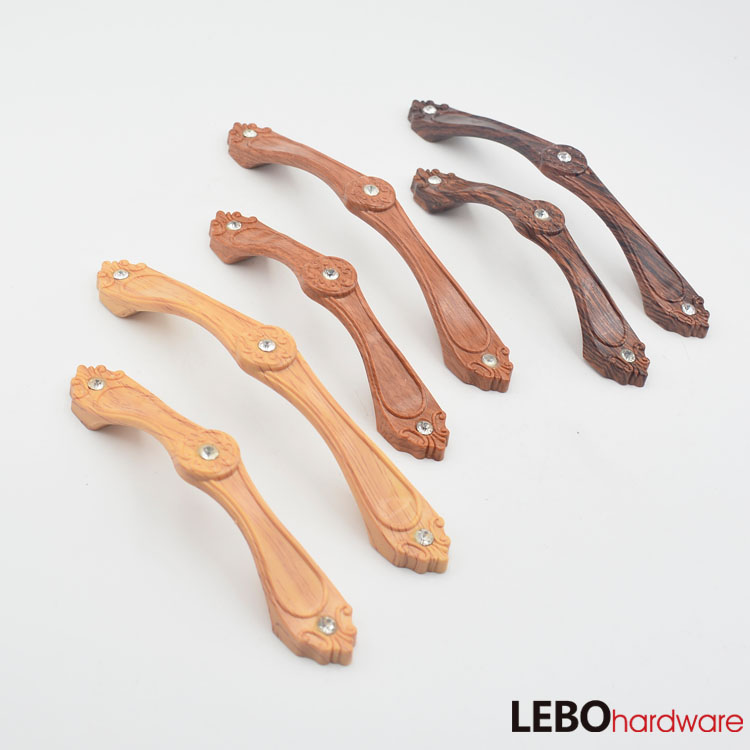 Plastic PVC Resin Economic Retro style   Cabinet Pulls Furniture Handle 