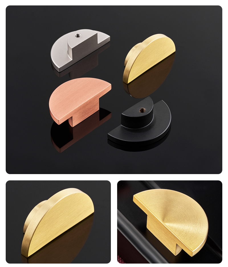 Contemporary Brass  simple modern design   Furniture knob  Cabinet Pull