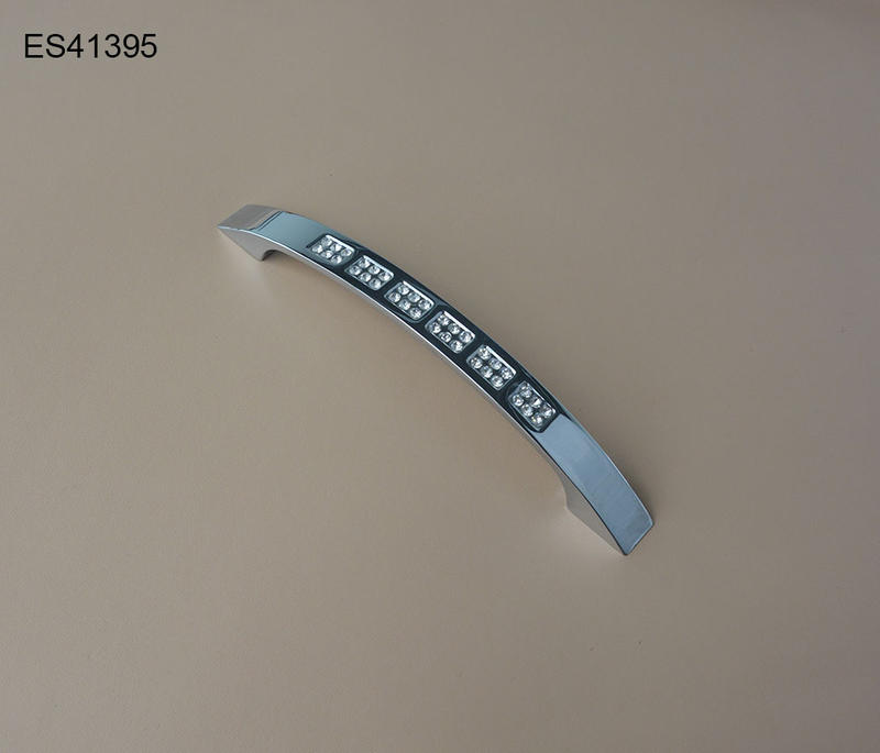 Luxury  High Quality  K9 CrystalZamak  cabinet pulls furniture handle 