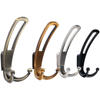 Fashion Zamak  Black Gold Grey Coat Hooks Closet Hooks