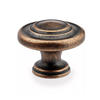 Retro vintage style Pewter    Zamak  Furniture knob  Cabinet Pull