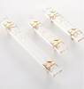High quality Luxury Crystal Zamak cabinet pulls furniture handle in 2022