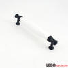 European  Classic  Ceramic Porcelain Cabinet Pulls Door  Drawer Dresser  Furniture Handles   
