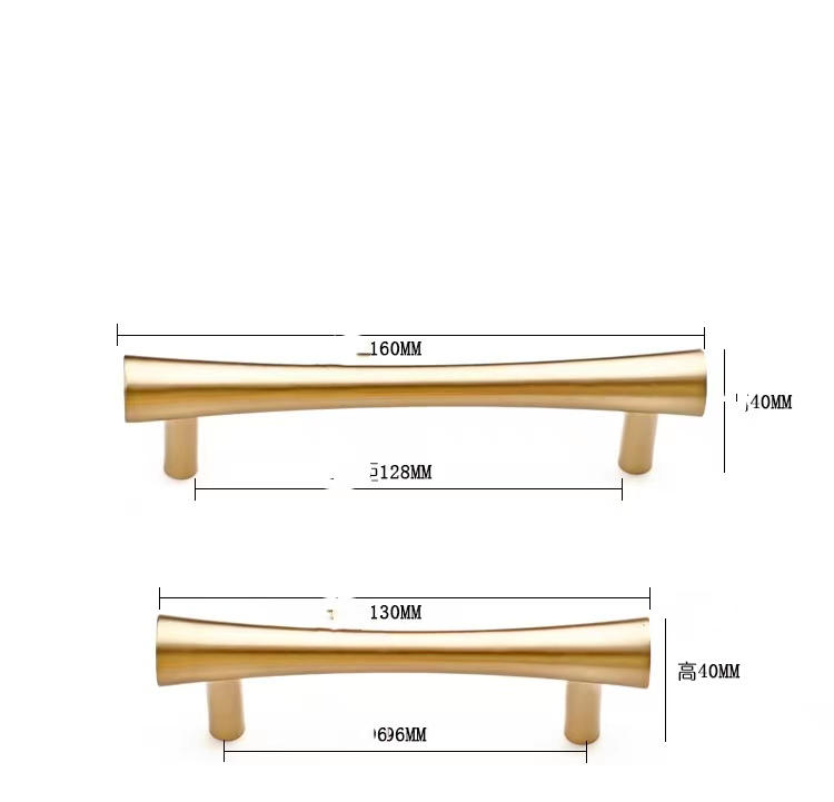 Luxury  Brass  simple modern design   Furniture knob  Cabinet Pull