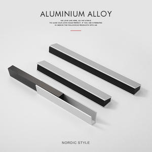 Comtemporary Aluminium  Assemble Double Colors  Furniture Profile   Cabinet Pull in 2022  