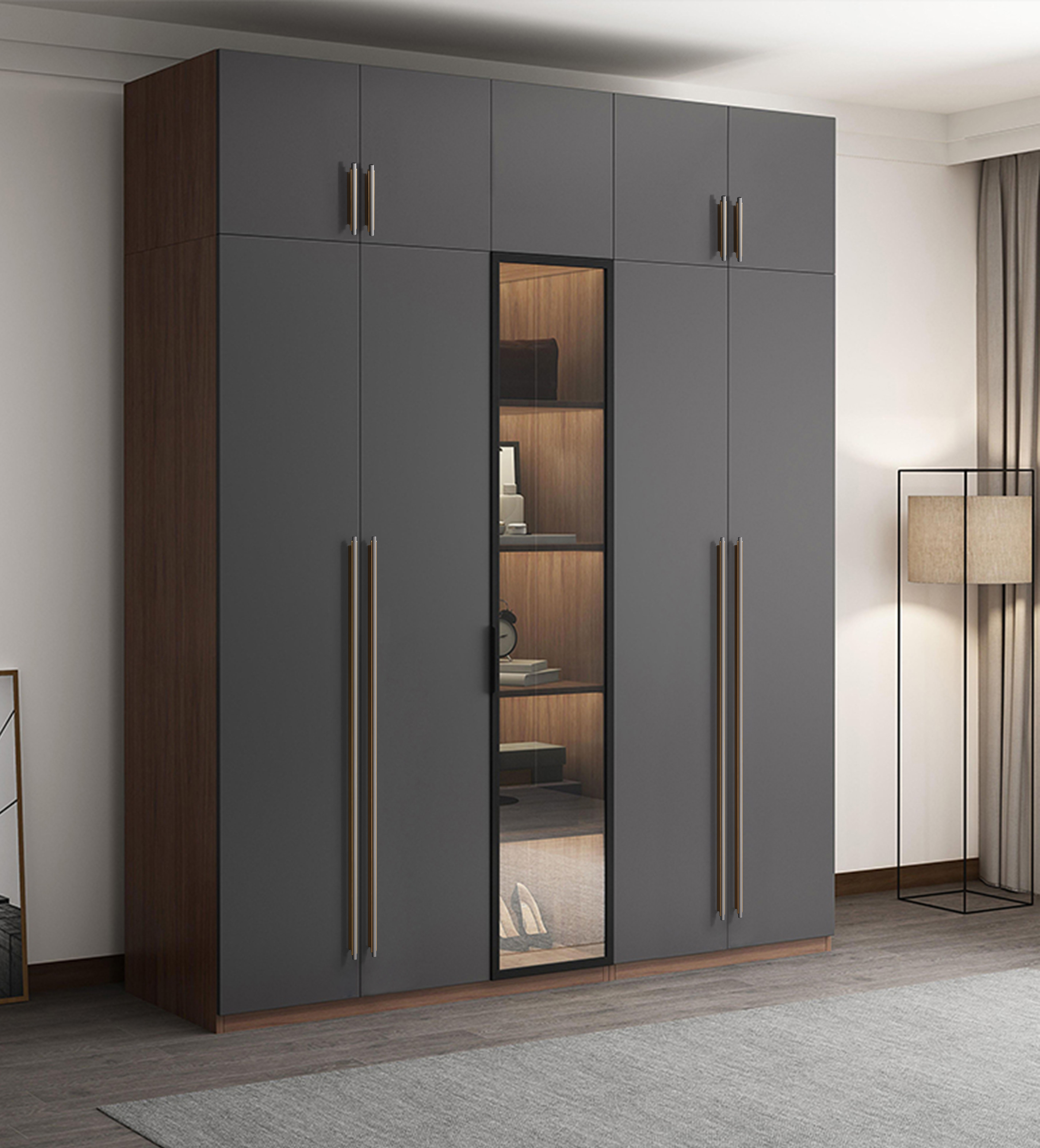 Contemporary Aluminium  Assemble Furniture Profile Cabinet Pull