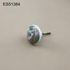 Floral Printing Ceramic Porcelain  Cabinet Pulls Door  Drawer Dresser  Furniture knob 