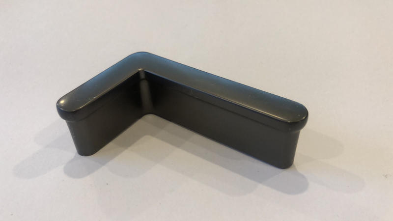 Contemporary style L shape Zamak  Furniture knob  Cabinet Pull