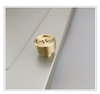 Luxury  Brass Button shape   Furniture knob  Cabinet Pull