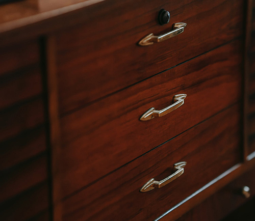 82.copper cabinet door handles