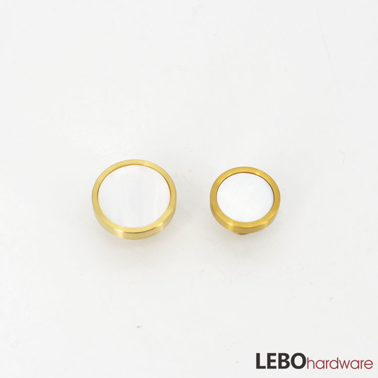 Luxury  Brass  Round   Furniture knob  Cabinet Pull  in 2022