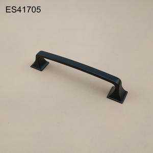 Contemporary  Style Black   Zamak  Cabinet Pulls Furniture Handle Knob