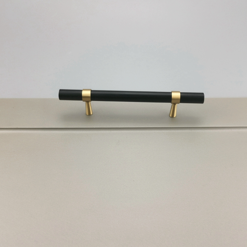 Luxury  Brass Walnut   simple modern design   Furniture knob  Cabinet Pull