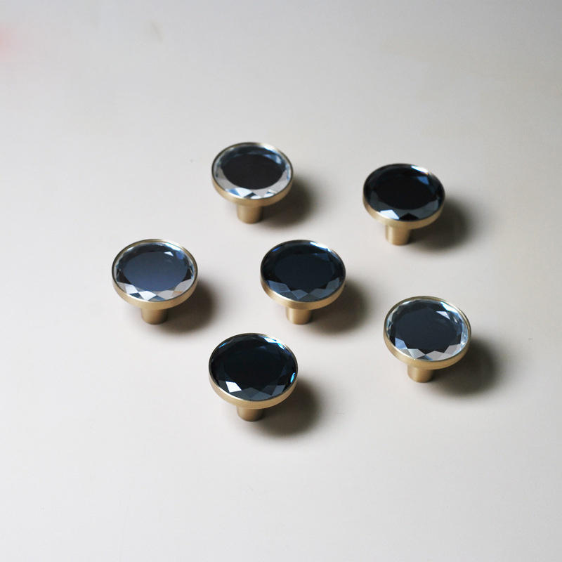 Contemporary   Brass Crystal   simple modern design   Furniture knob  Cabinet Pull  in 2022