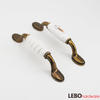 Traditional  Classic  Ceramic Porcelain Cabinet Pulls Door  Drawer Dresser  Furniture Handles   