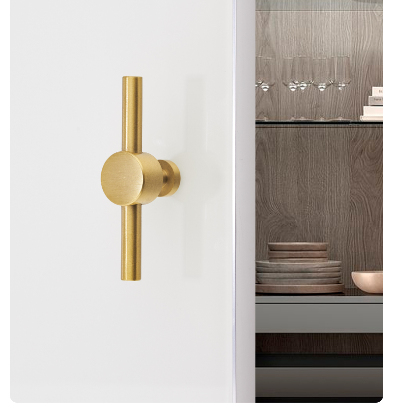 Luxury  Brass  simple modern design   Furniture knob  Cabinet Pull  in 2022