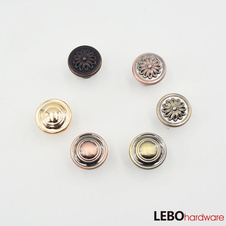 Plastic PVC Resin Economic Retro style   Cabinet Pulls Furniture knob