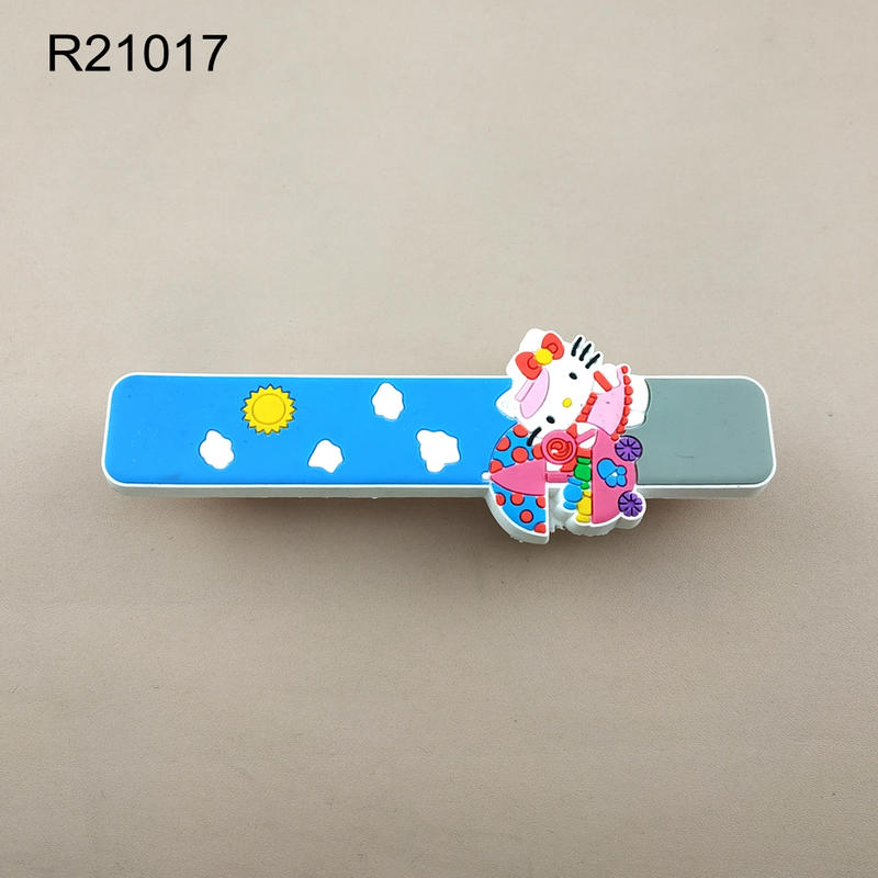 Resin Plastic PVC  Children Room Cupboard Drawer Dresser   Furniture handle  Cabinet Pull  