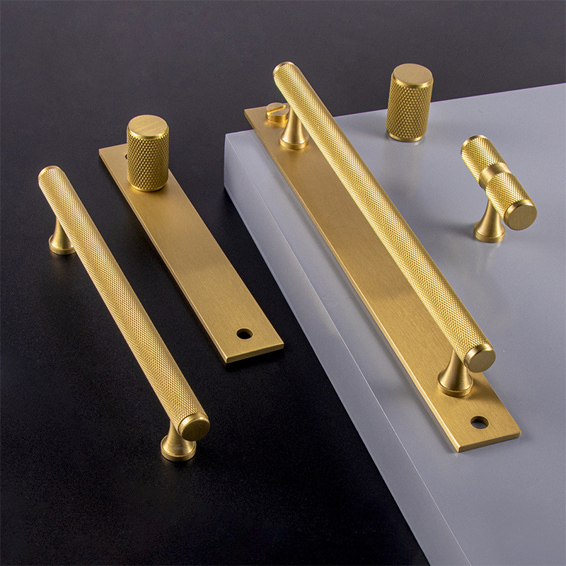 Contemporary  Brass  Simple Modern Design   Furniture Knob  Cabinet Pull