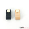 Luxury  Brass Button Genuine leather    Furniture knob  Cabinet Pull