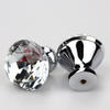 K9 Crystal transparency  Zamak base   Furniture knob  Cabinet Pull  