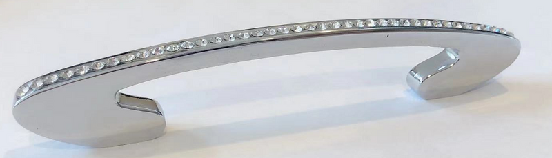 Luxury  High Quality  K9 CrystalZamak  cabinet pulls furniture handle 