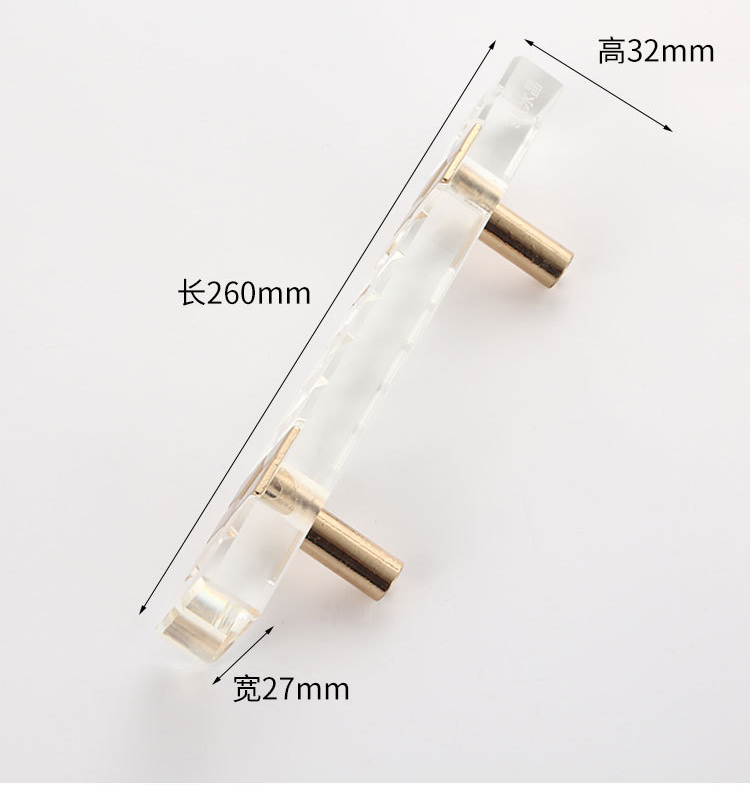 High quality Luxury Crystal Zamak cabinet pulls furniture handle in 2022