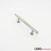 Knurled  traditional Iron T bar Cabinet Pulls Furniture Handle 