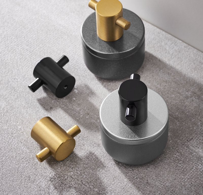 Contemporary Brass simple modern design Furniture knob Cabinet Pull