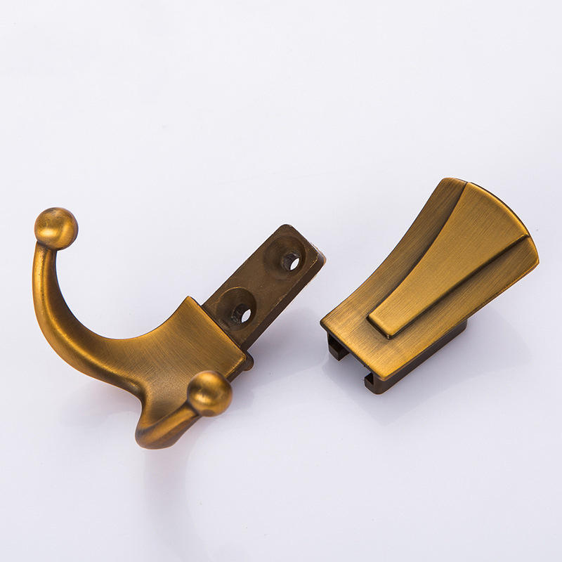 Fashion Zamak  Black Gold Grey Coat Hooks Closet Hooks