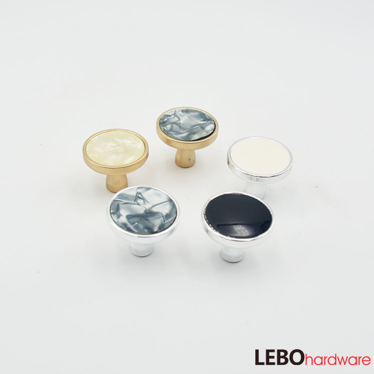 Plastic PVC Resin Economic Retro style   Cabinet Pulls Furniture knob