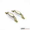 Retro style   Classic  Ceramic Porcelain Cabinet Pulls Door  Drawer Dresser  Furniture Handles   