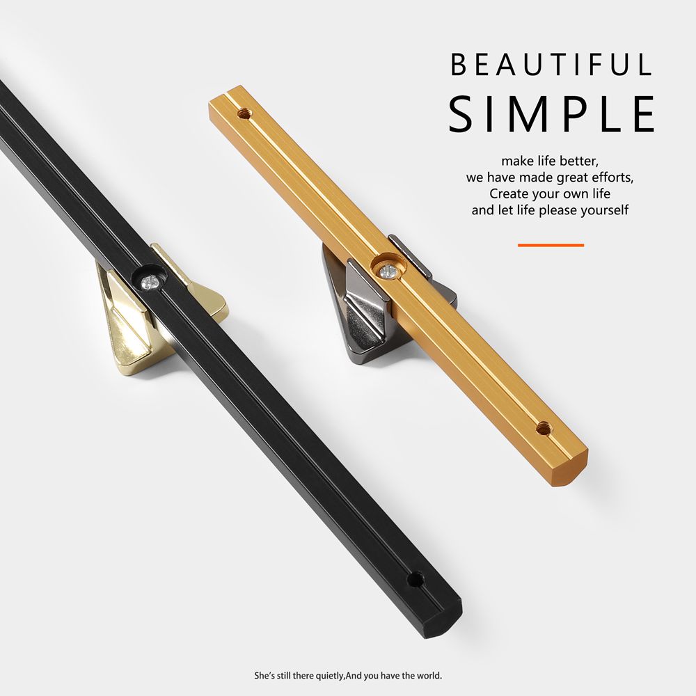 Nordic style  simple modern  Aluminium assemble double colors Furniture handle  Cabinet Pull