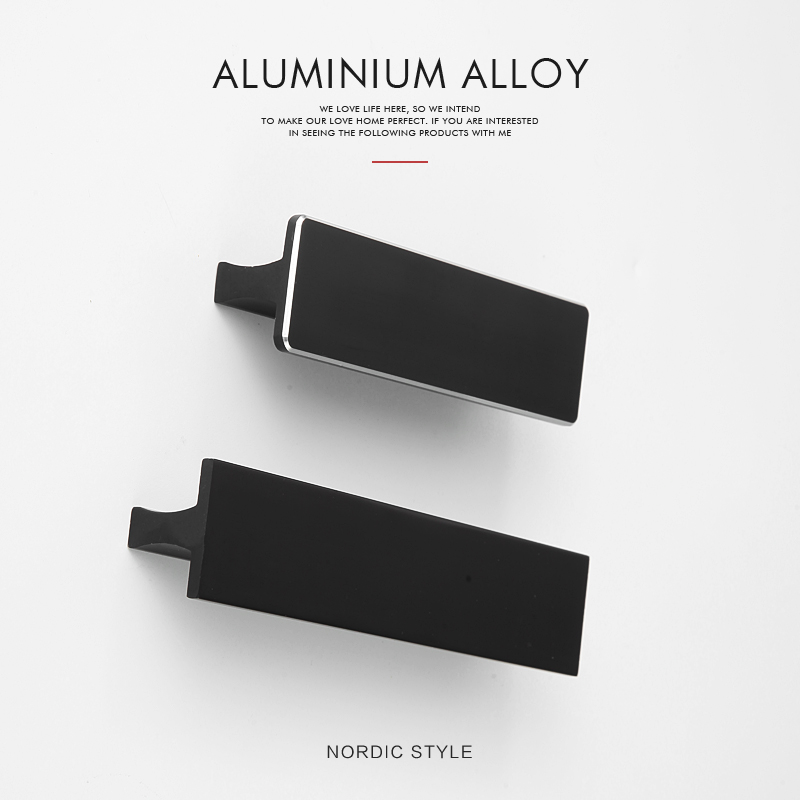 Classic big T shape  double colors  Aluminium  Furniture Handle  Cabinet Pull 