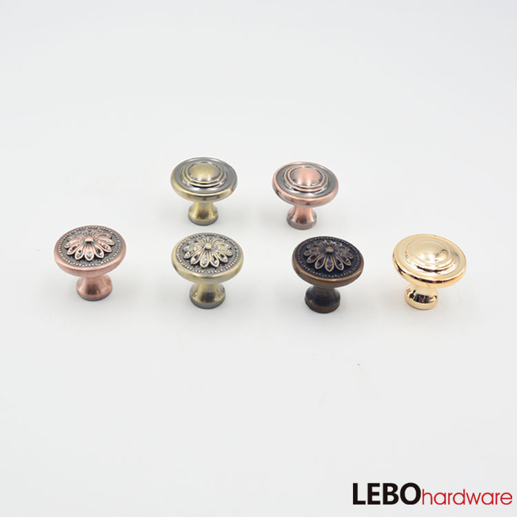Plastic PVC Resin Economic Retro style   Cabinet Pulls Furniture knob