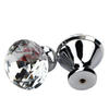 K9 Crystal transparency  Zamak base   Furniture knob  Cabinet Pull  