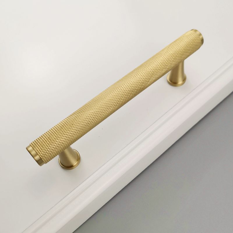 Luxury Knurled  Brass  simple modern design   Furniture knob  Cabinet Pull  in 2022