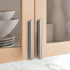 Contemporary  simple  modern round corner Aluminium profile handle 