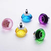 Crystal Glass Aluminium base Furniture knob Cabinet Pull